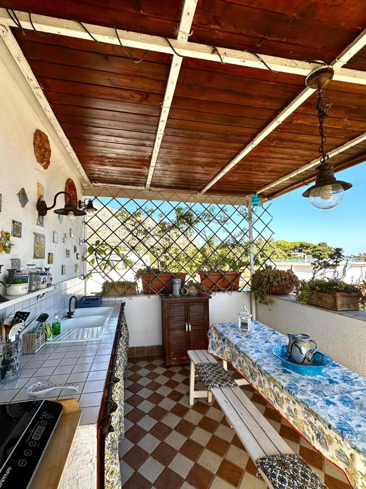 Casa Lunastella Locazione Turistica Mondello Eksteriør bilde